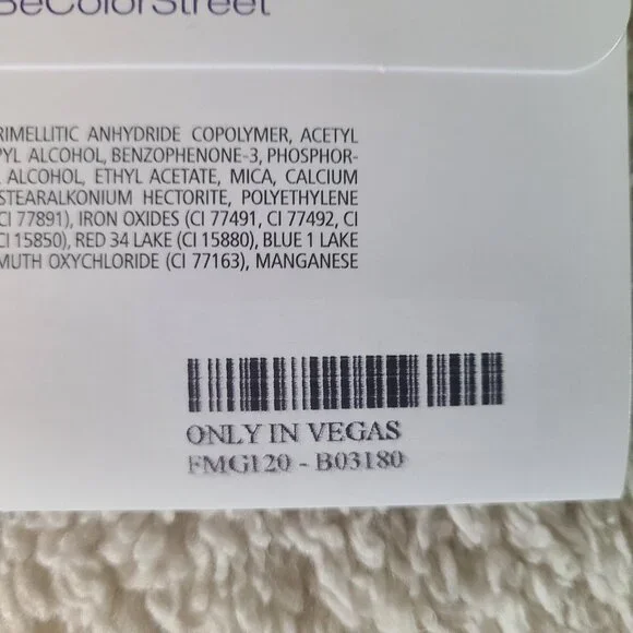 Color Street Only In Vegas 100% Real Nail Polish Strips - Picture 4 of 4